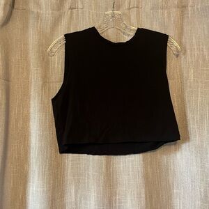 Zara Black Muscle Tee